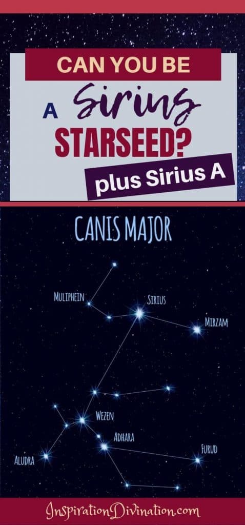 So you recognized yourself as a Starseed... But which Planet are you from? Can you be from Sirius?